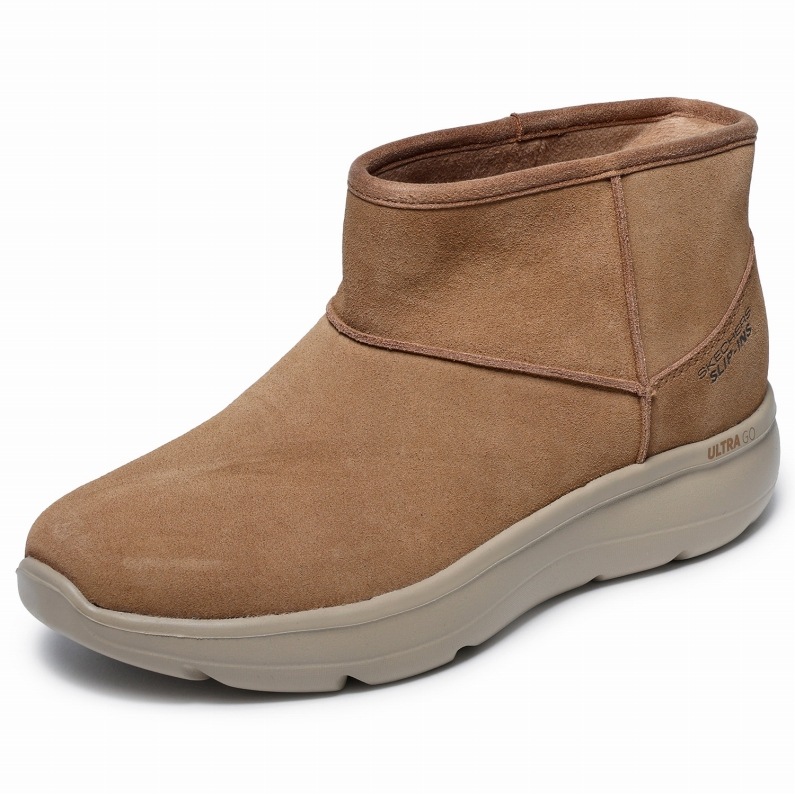 SKECHERS スケッチャーズ スリップインズ レディースブーツ ショート