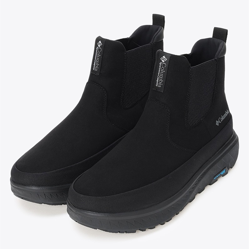 Columbia コロンビア レディース ブーツ イエローテイル アイスマジック サイドゴア ウォータープルーフ YU1945 010 保温 防水 新作 ブラック 黒