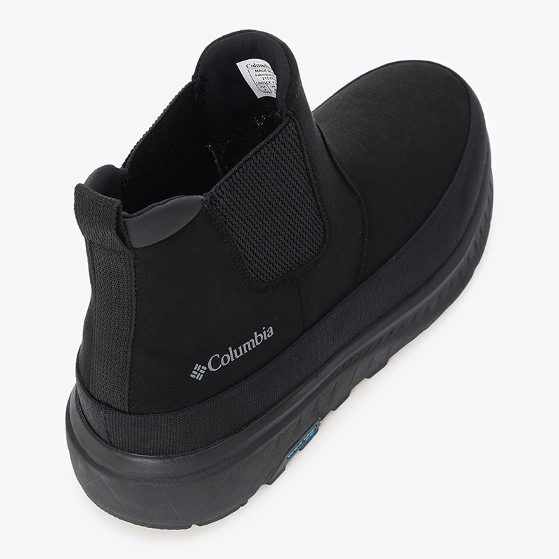 Columbia コロンビア レディース ブーツ イエローテイル アイスマジック サイドゴア ウォータープルーフ YU1945 010 保温 防水 新作 ブラック 黒