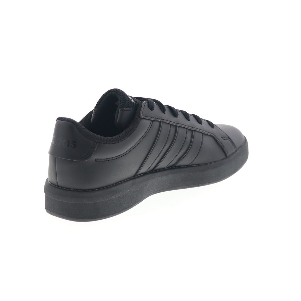 adidas アディダス グランドコート 3.0 J KK3791 ジュニア シューズ キッズ スニーカー レディース ローカット コートシューズ ブラック×ブラック