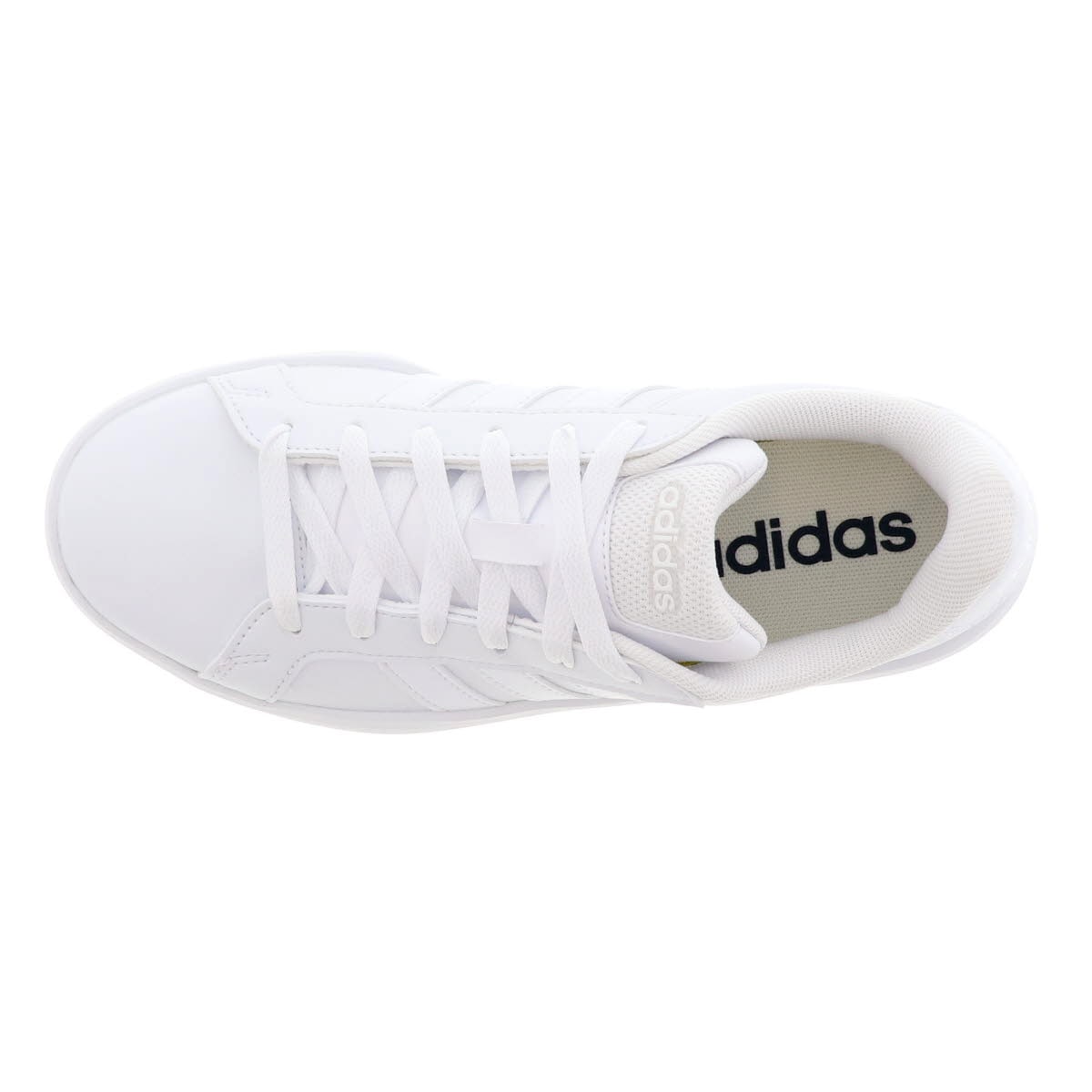 adidas アディダス グランドコート 3.0 J JP9110 ジュニア シューズ キッズ スニーカー レディース ローカット コートシューズ ホワイト×ホワイト