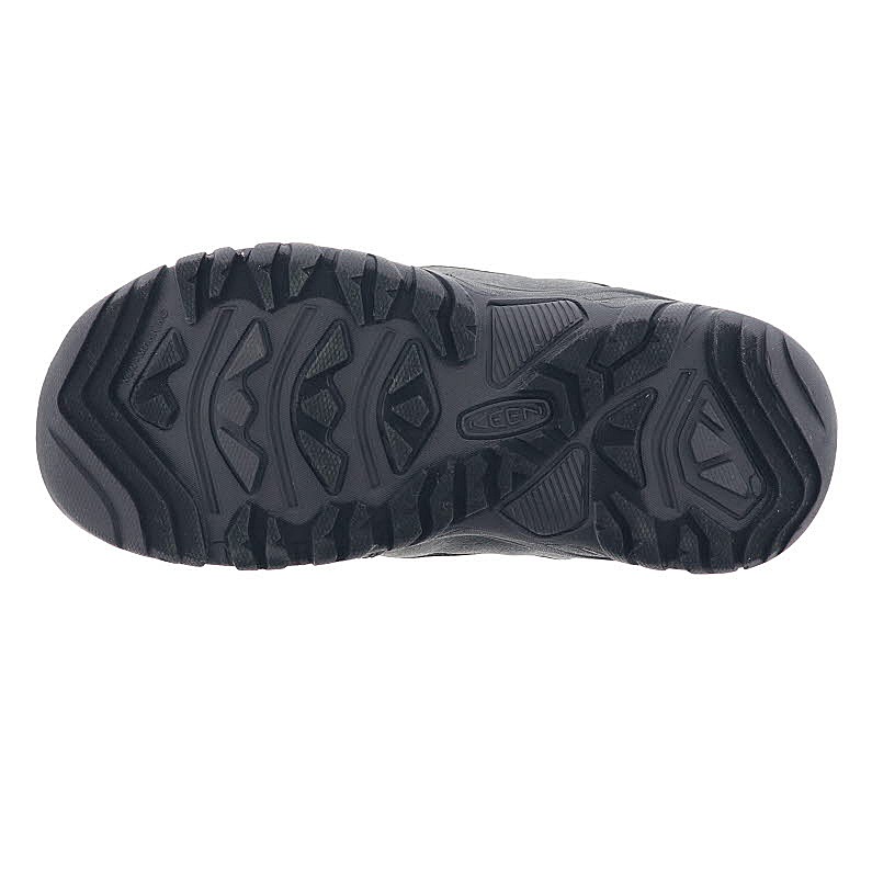 KEEN キーン PUFFRIDER WP パフライダー ウォータープルーフ キッズ ブーツ ウインターブーツ 1027959 BLACK/STEEL GREY ブラック