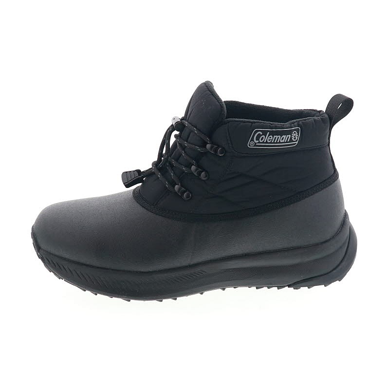 メンズブーツ チャッカブーツ ウインターブーツ ショートブーツ 防水 透湿 保温 防滑 Coleman コールマン 1X455CJ N9 ブラック 黒