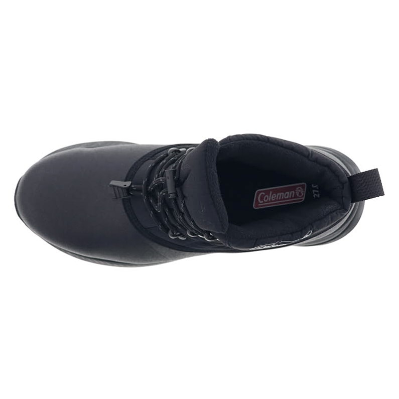 メンズブーツ チャッカブーツ ウインターブーツ ショートブーツ 防水 透湿 保温 防滑 Coleman コールマン 1X455CJ N9 ブラック 黒
