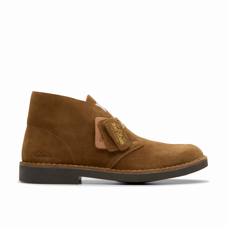 クラークス◇デザートブーツ　キャメル（コーラスエード）エディフィス Clarks クラークス Desert Boot ブーツ メンズ シューズ