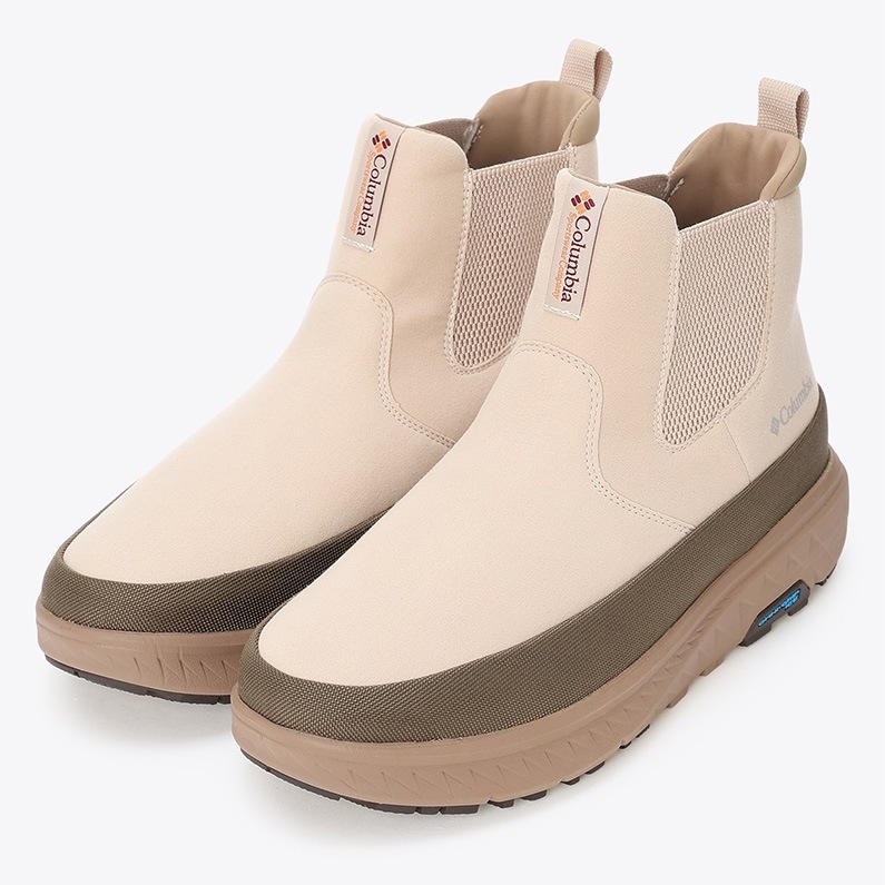 Columbia コロンビア レディース ブーツ イエローテイル アイスマジック サイドゴア ウォータープルーフ YU1945 278 保温 防水 新作 Dark Stone ベージュ