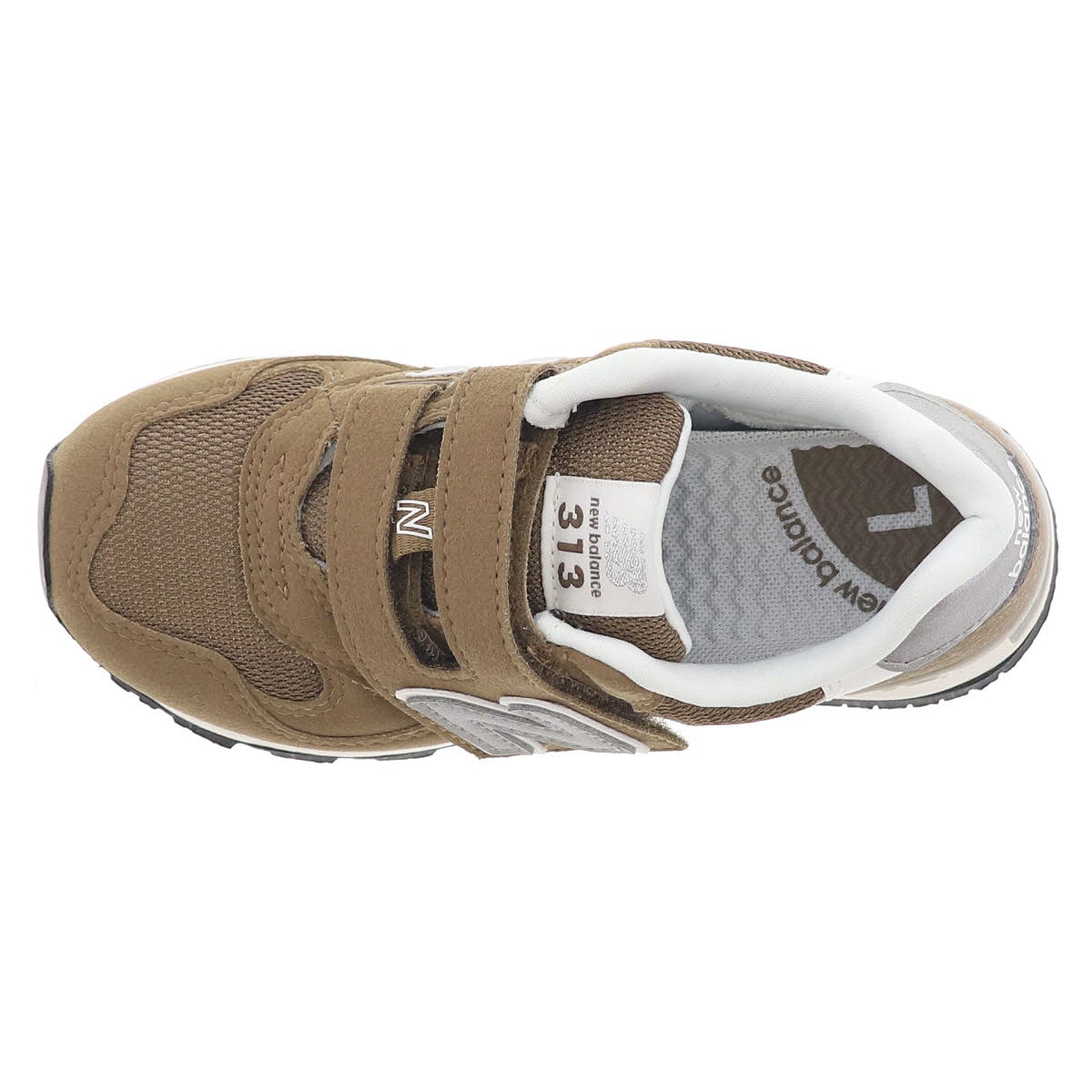 new balance ニューバランス 313 キッズ スニーカー 子供靴 男の子 女の子 運動靴 人気モデル NB PO313TH2 ブラウン 茶 17.0cm〜21.0cm
