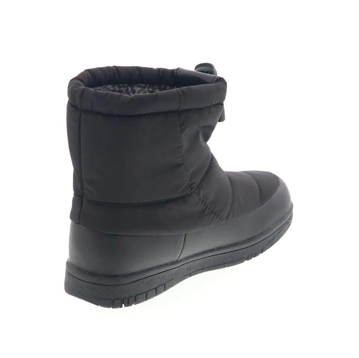 モズ MOZ キッズ ブーツ ジュニア ブーツ スノトレ 子供靴 防寒 防水 もこもこボア MZ-18143 黒 ブラック 19.0cm~25.0cm