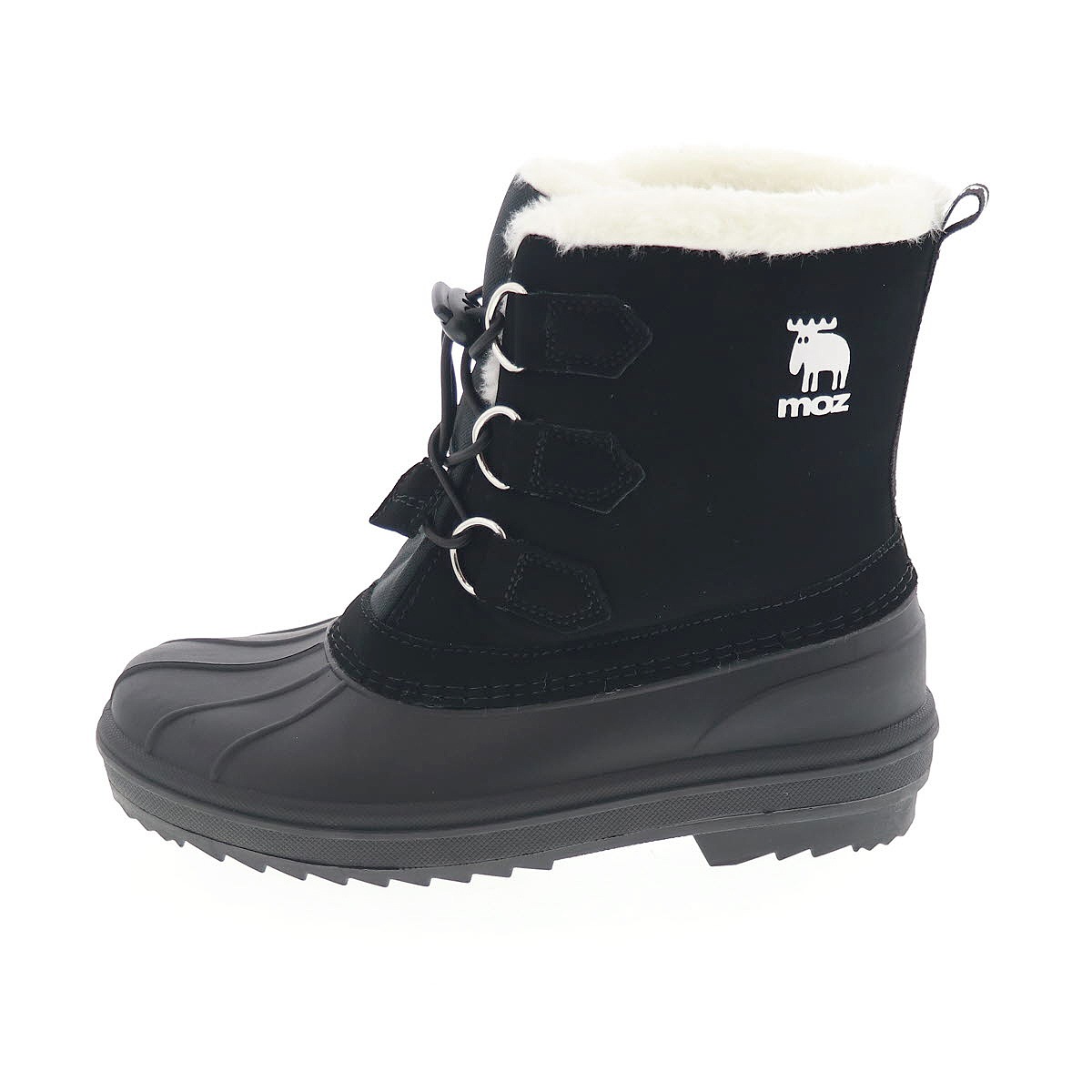 モズ MOZ キッズ ジュニア ブーツ スノトレ 子供靴 防寒 あったか