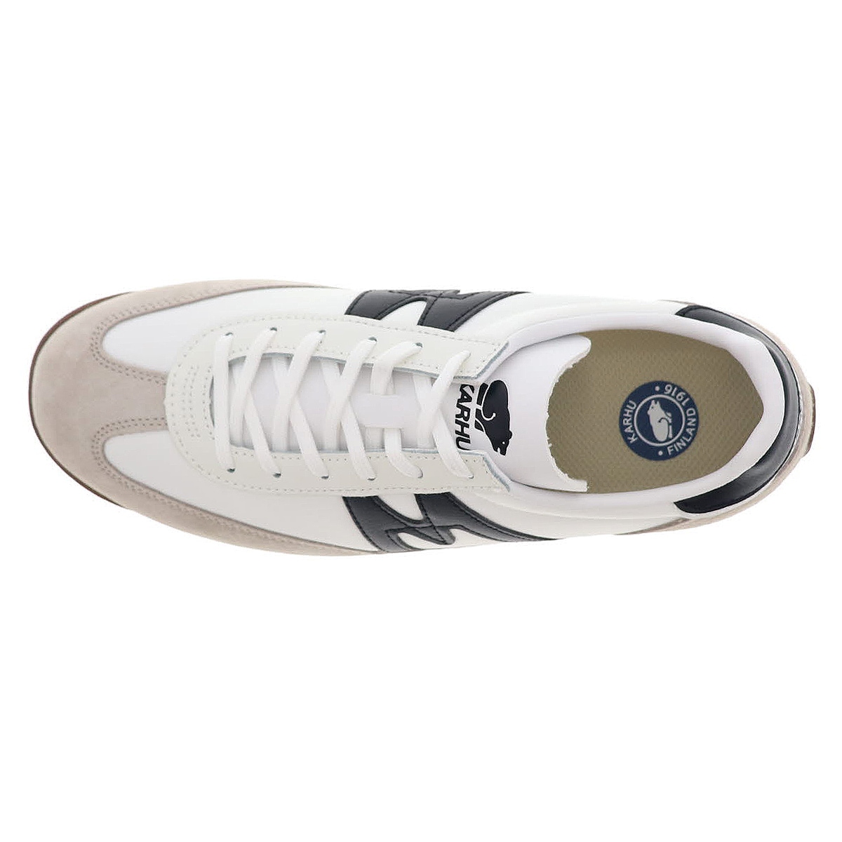 KARHU カルフ メスタリ レディース スニーカー ローカット カジュアルシューズ MESTARI F805083 SILVER LINING/BLACK