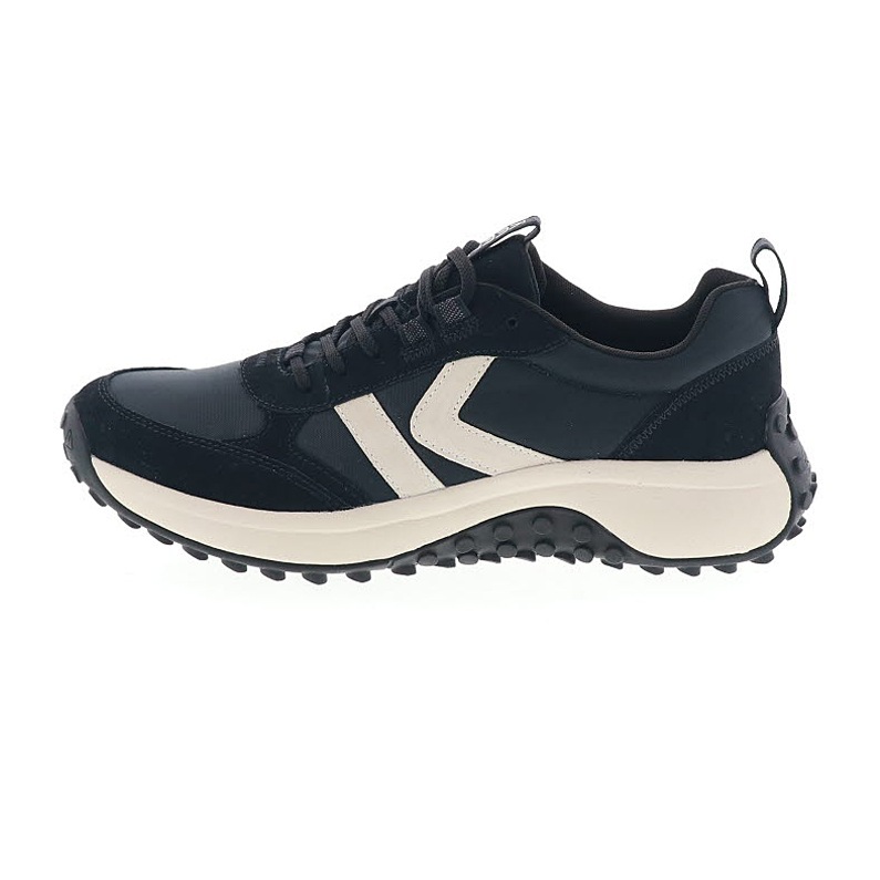 KEEN キーン メンズ スニーカー ローカット ケーエス86 KS86 1029593 Black/Birch ブラック 黒 レザー メッシュ 替え紐付き