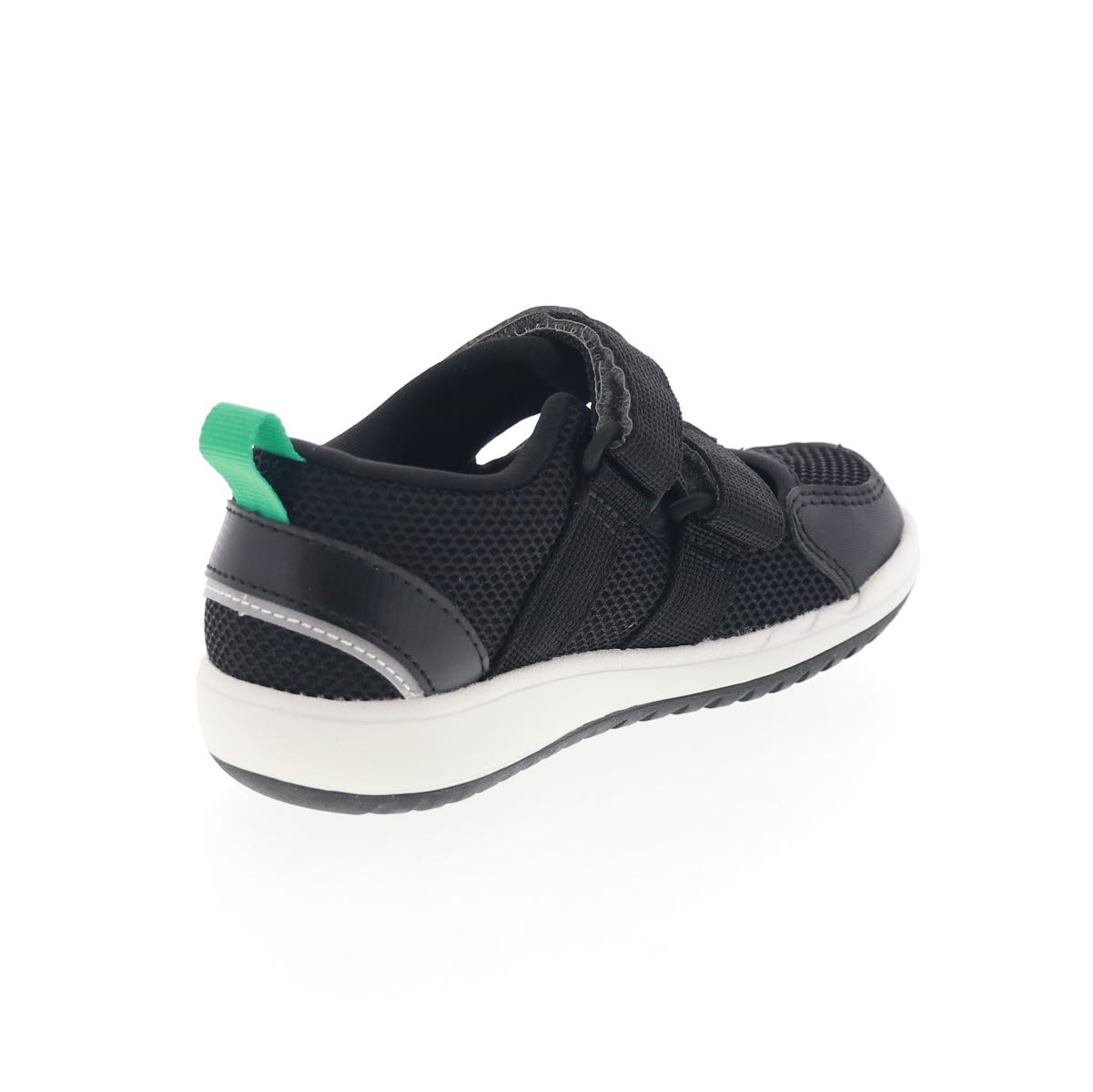 asics アシックス キッズ スニーカー シューズ サンダル MESHOES MINI 3 スクスク 通気性に優れたサマーシューズ 1144A432-001 ブラック 黒