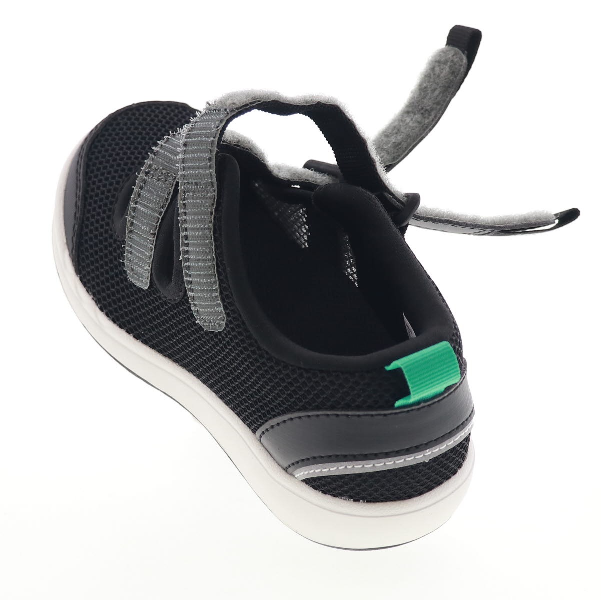 asics アシックス キッズ スニーカー シューズ サンダル MESHOES MINI 3 スクスク 通気性に優れたサマーシューズ 1144A432-001 ブラック 黒