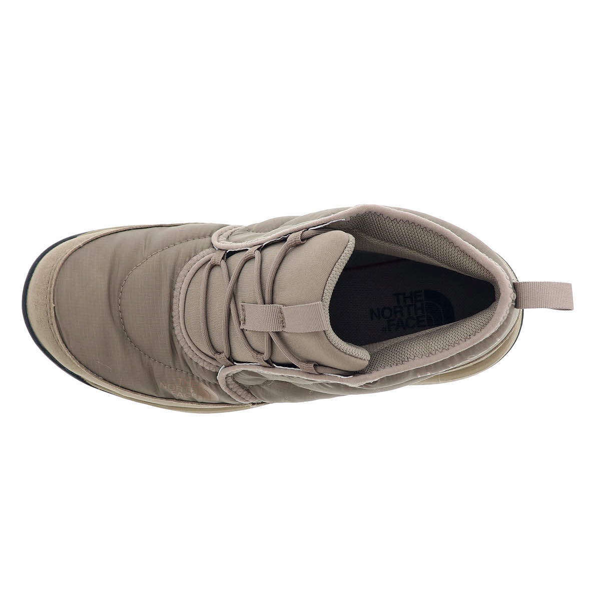 THE NORTH FACE ザ・ノース・フェイス レディース ブーツ チャッカブーツ ヌプシ チャッカ WP 3 NF52573 マッシュルーム×TNFブラック・MK 防水 保温 2025冬