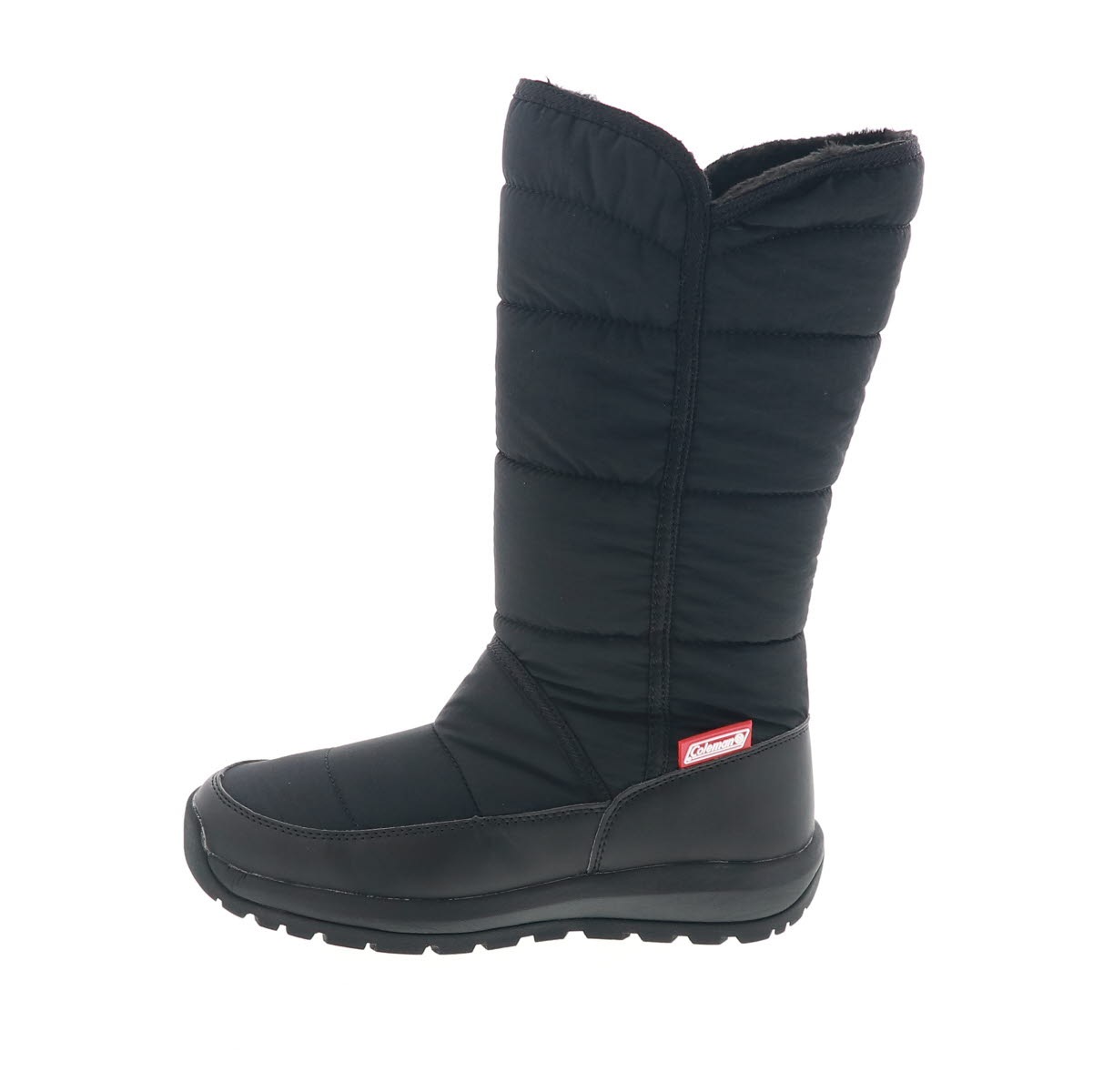 Coleman コールマン レディース ウインターブーツ ロングブーツ スノーブーツ 透湿 防水ブーツ あったかボア 1X554CH N9 ブラック 黒 