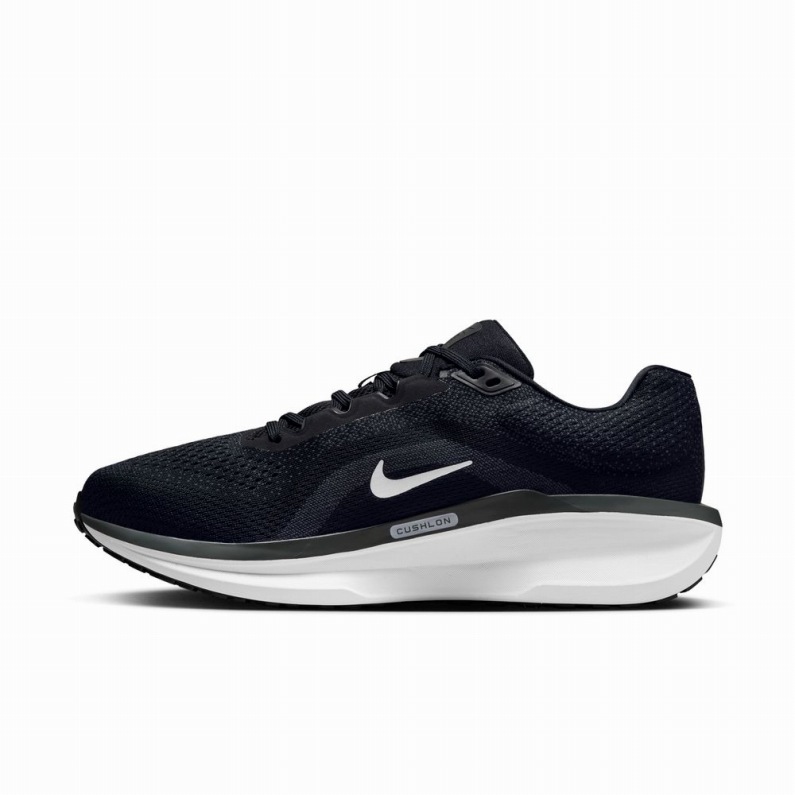 NIKE ナイキ メンズ ランニングシューズ ウィンフロー11 エクストラワイド FQ8937-001 (ブラック/アンスラサイト/クールグレー/ホワイト)