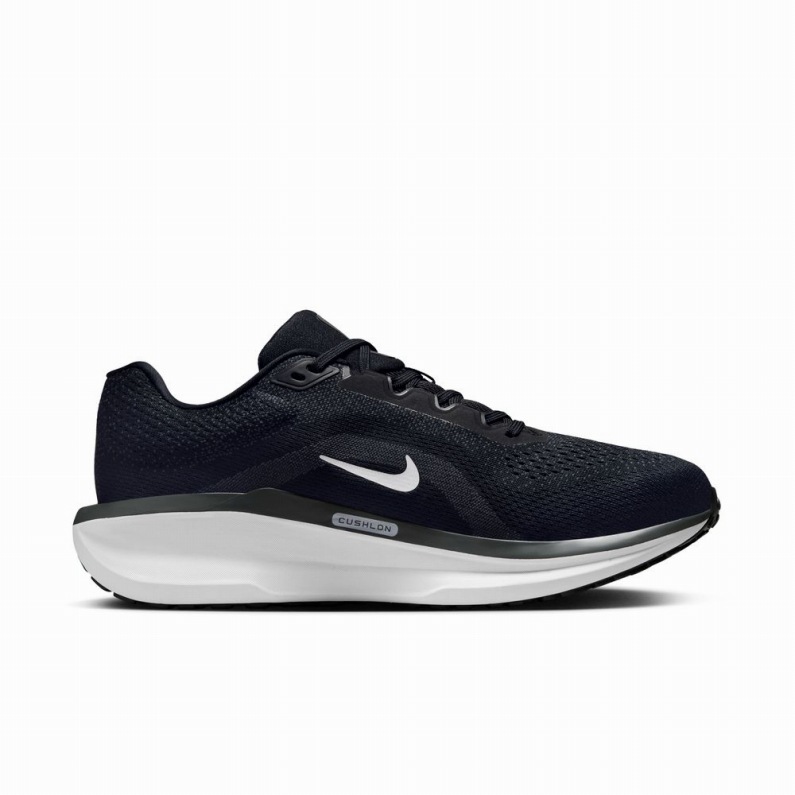 NIKE ナイキ メンズ ランニングシューズ ウィンフロー11 エクストラワイド FQ8937-001 (ブラック/アンスラサイト/クールグレー/ホワイト)