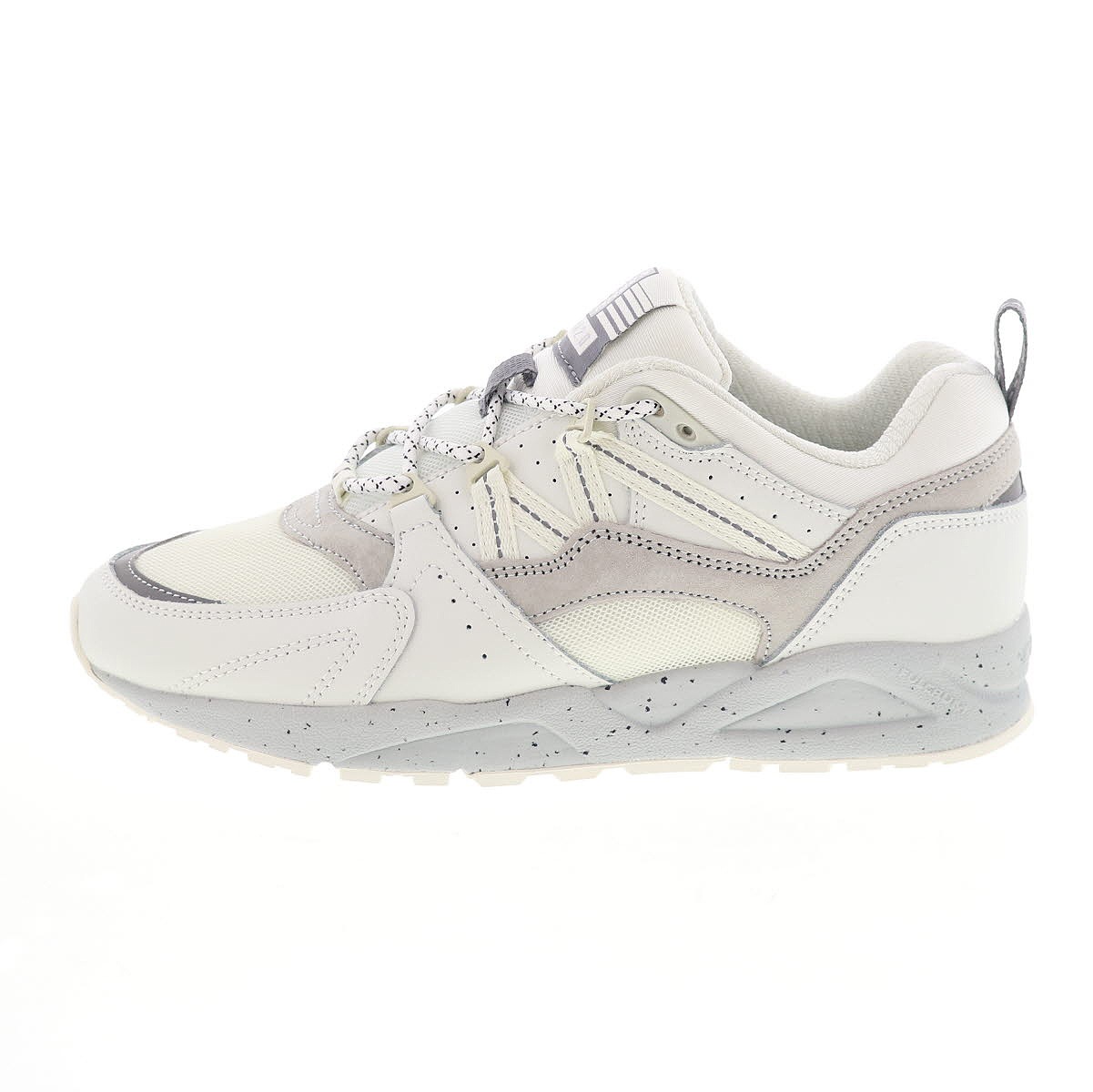 KARHU カルフ フュージョン 2.0 レディース スニーカー ローカット スエード レザー メッシュ シューズ FUSION 2.0 F804098 BRIGHT WHITE/FOGGY DEW