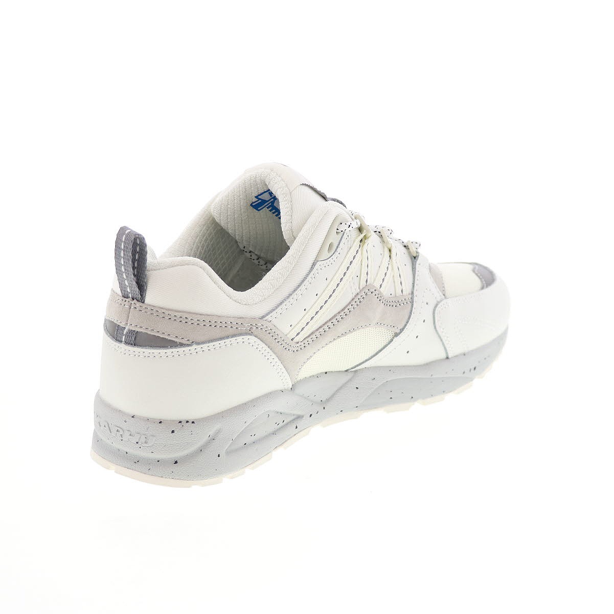 KARHU カルフ フュージョン 2.0 レディース スニーカー ローカット スエード レザー メッシュ シューズ FUSION 2.0 F804098 BRIGHT WHITE/FOGGY DEW