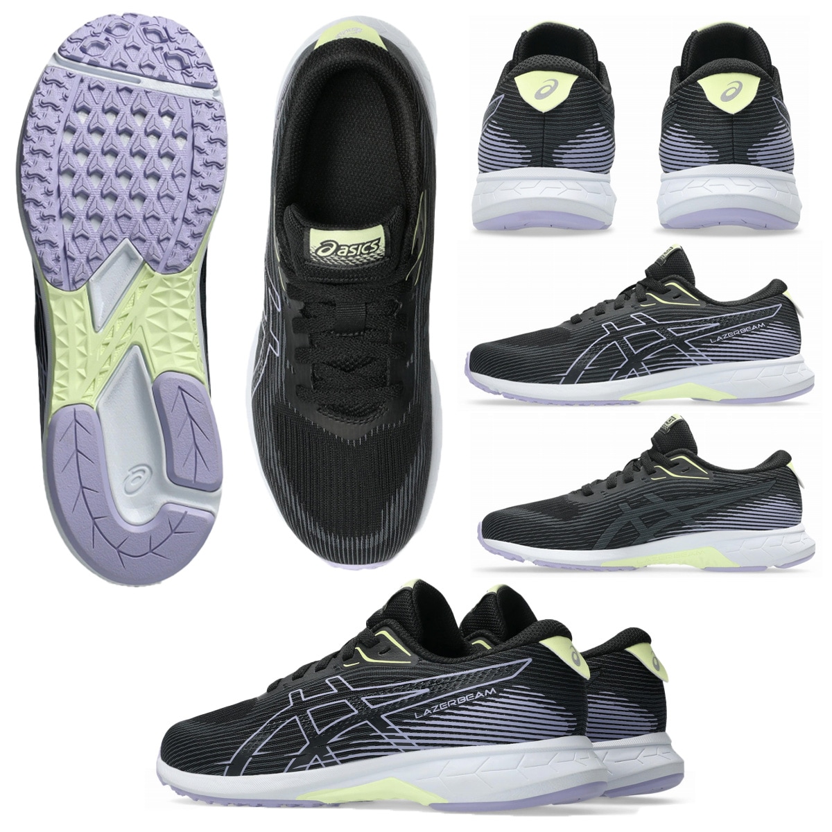 asics アシックス レーザービーム キッズスニーカー ジュニアシューズ 消臭 運動靴 LAZERBEAM RK 1154A222 シューレース