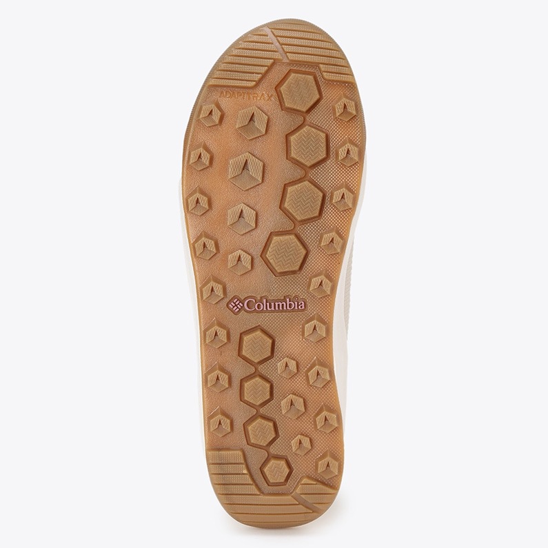 Columbia コロンビア レディース ブーツ ミンクス スリップ ファイブ ワイド WOMENS 保温 WIDE BK2306 278 Dark Stone ベージュ