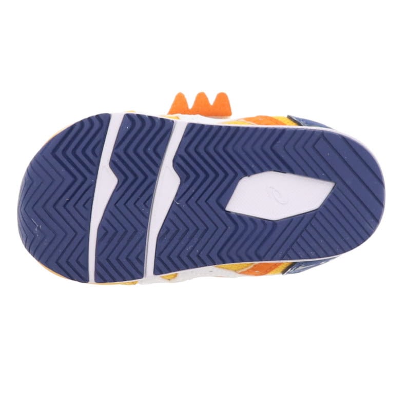 asics アシックス SUKU2 スクスク ベビーシューズ キッズスニーカー ベルクロベルト アイダホ BABY KT-ES D 2 1144A392-750 ヤマブキ/ホワイト 13.0cm～15.5cm