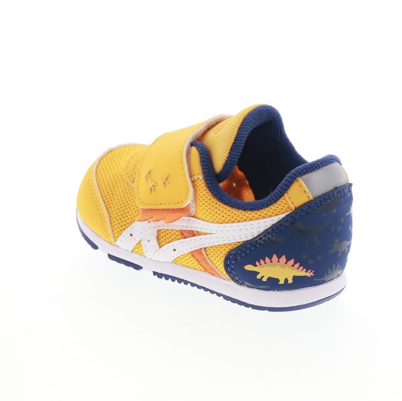 asics アシックス SUKU2 スクスク ベビーシューズ キッズスニーカー ベルクロベルト アイダホ BABY KT-ES D 2 1144A392-750 ヤマブキ/ホワイト 13.0cm～15.5cm