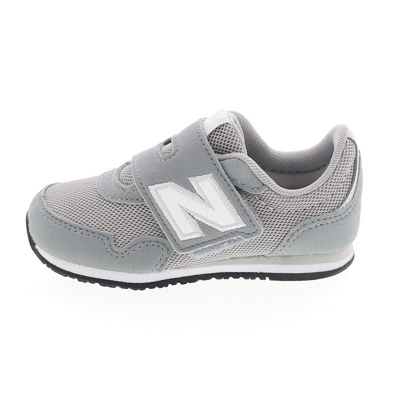 NB 323 ニューバランス キッズスニーカー ベビーシューズ 子供靴 運動靴 W幅 ベルクロベルト メッシュ IV323GR グレー 新作 13.0cm～16.5cm