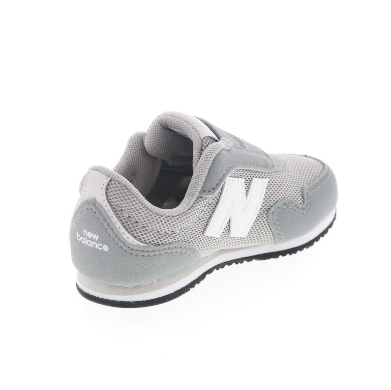 NB 323 ニューバランス キッズスニーカー ベビーシューズ 子供靴 運動靴 W幅 ベルクロベルト メッシュ IV323GR グレー 新作 13.0cm～16.5cm