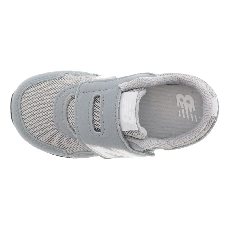 NB 323 ニューバランス キッズスニーカー ベビーシューズ 子供靴 運動靴 W幅 ベルクロベルト メッシュ IV323GR グレー 新作 13.0cm～16.5cm