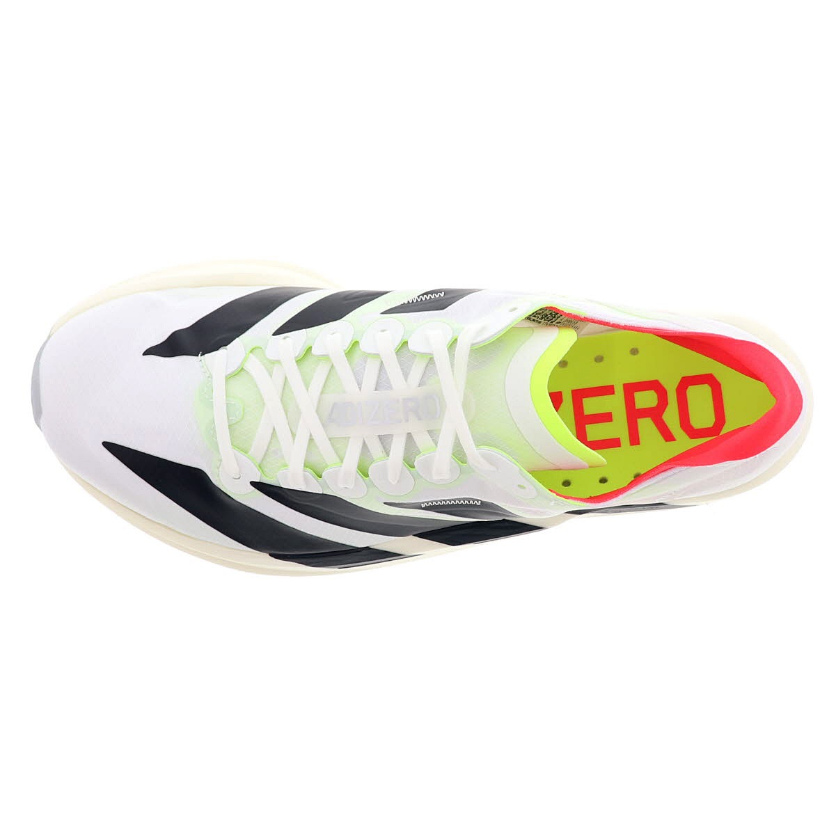 adidas アディダス アディゼロ タクミ セン 11 JH8659 メンズ ランニングシューズ スポーツシューズ 運動靴 ホワイト×ブラック×レッド