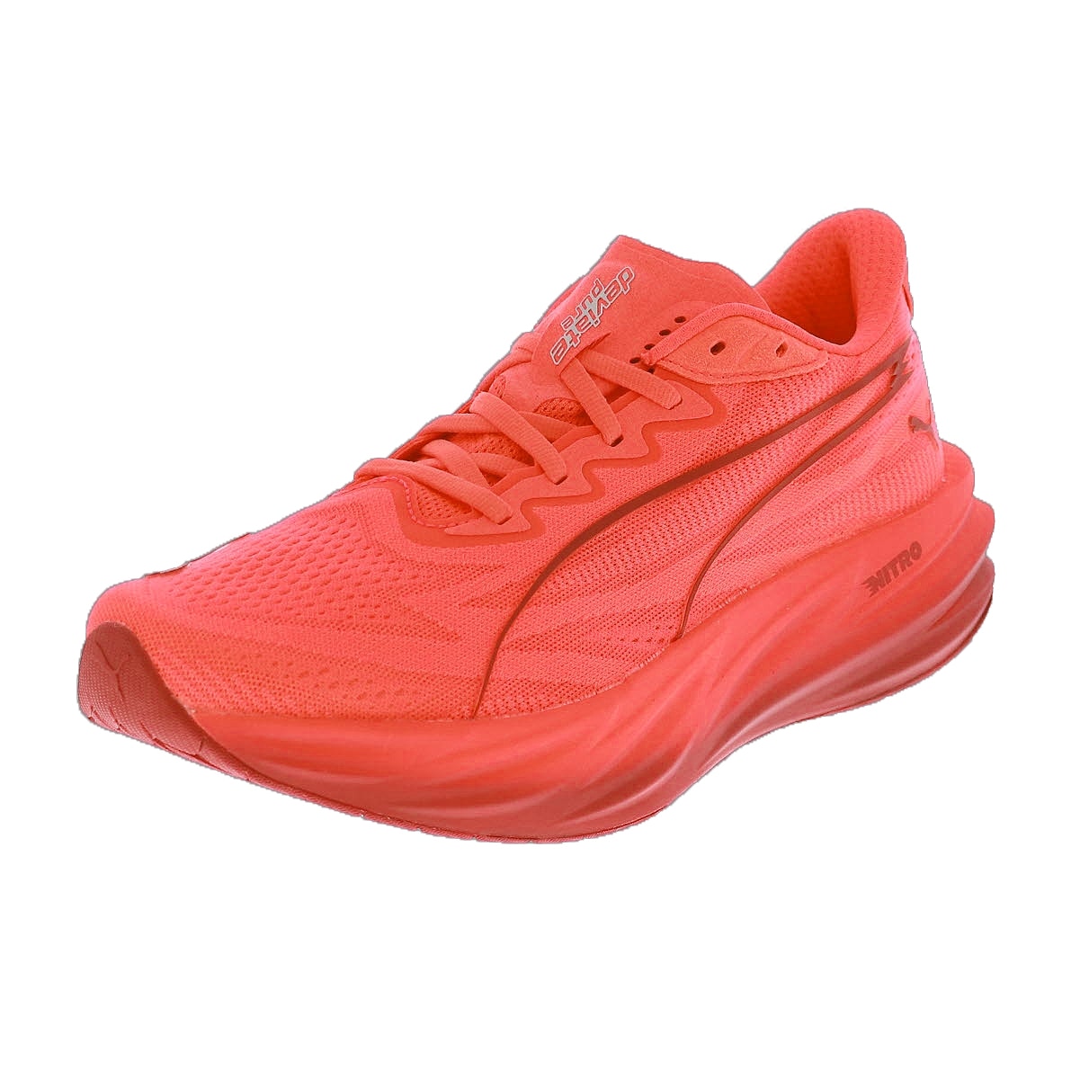 PUMA プーマ メンズ ディヴィエイト ピュア ニトロ ランニングシューズ 313904 10 Ultra Red-Red Rhythm レッド