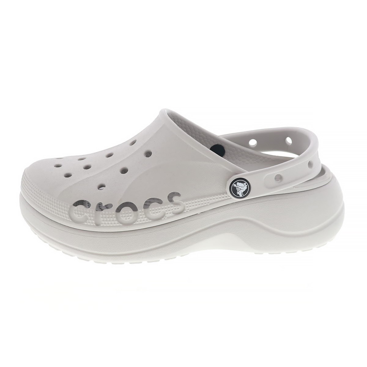 crocs クロックス レディース サンダル バヤ プラットフォーム クロッグ baya platform clog 208186-101 パールホワイト 厚底サンダル