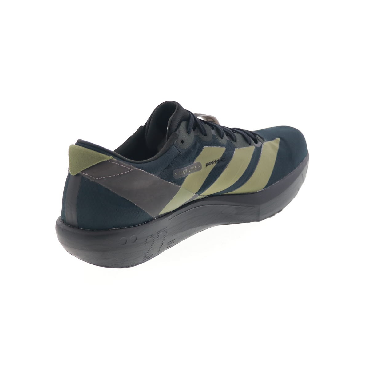 adidas アディダス アディゼロ ジャパン 9 JP6315 メンズ ランニングシューズ スポーツシューズ 運動靴 ブラック×オリーブ×チャコール