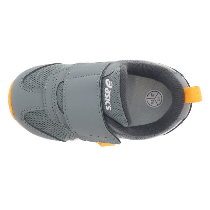 asics アシックス SUKU2 スクスク ベビーシューズ キッズスニーカー ベルクロベルト アイダホ BABY KT-ES 5 1144A389-020 ダークグレー/ホワイト 13.0cm～15.5cm