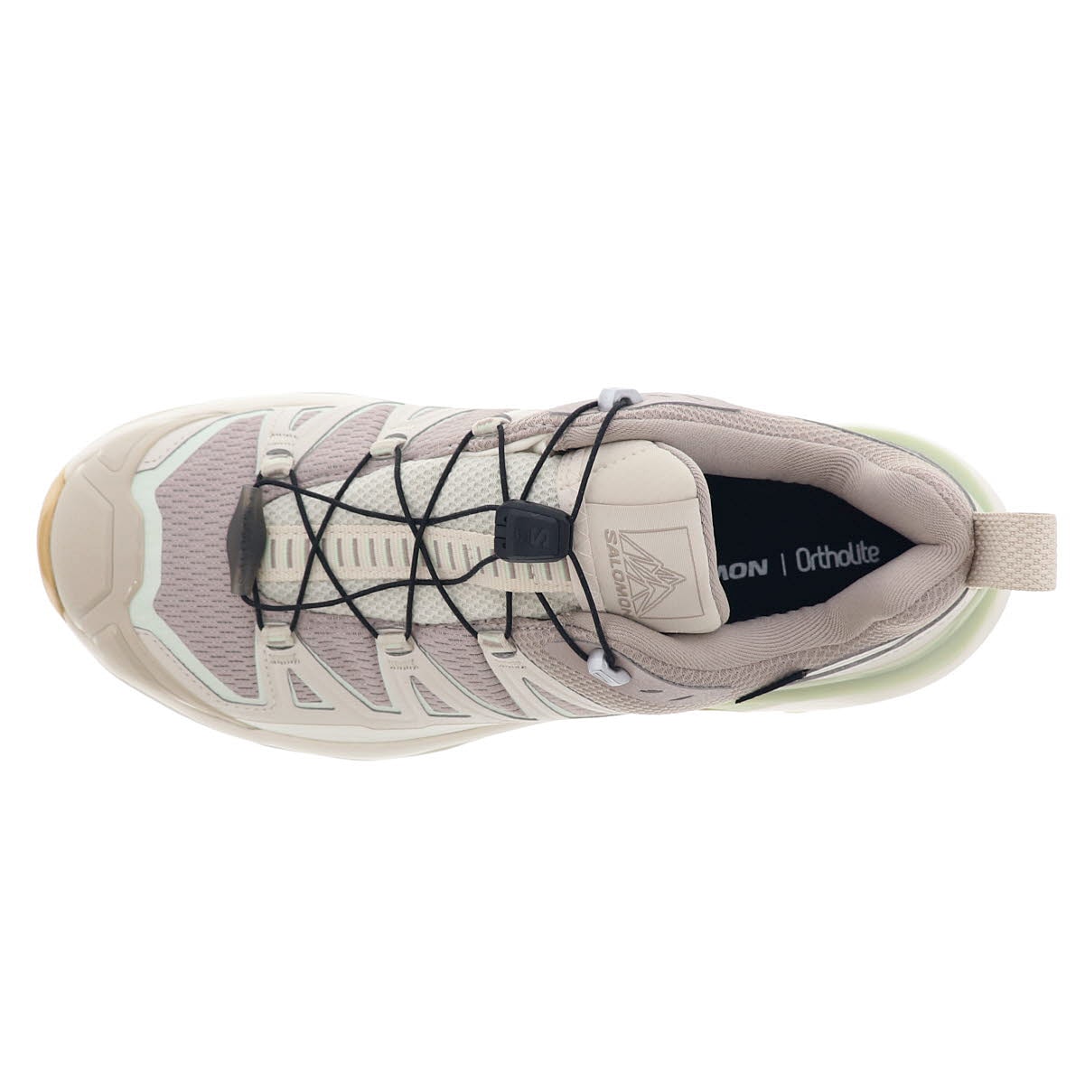 サロモン 女性用 ハイキングシューズ ウォーキング アウトドア レディース スニーカー SALOMON X ULTRA 360 EDGE GORE-TEX 防水 エセリア/カナリーグリーン