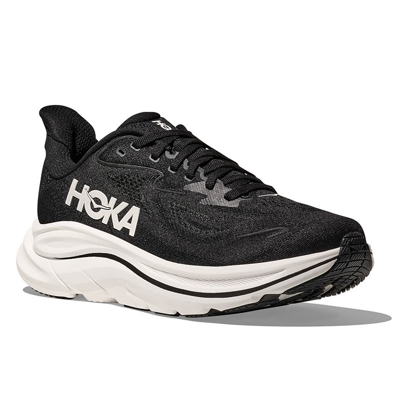 HOKA ホカ CLIFTON 10 クリフトン メンズ ランニングシューズ D BWHT