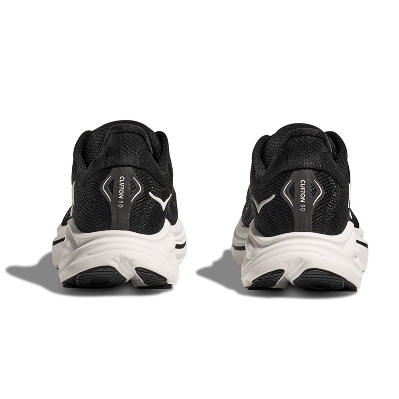 HOKA ホカ CLIFTON 10 クリフトン メンズ ランニングシューズ D BWHT