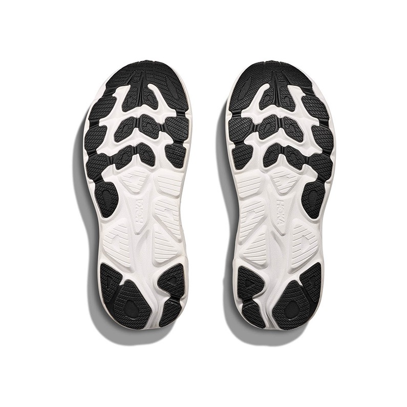 ぽけっと HOKA ホカ CLIFTON 10 クリフトン メンズ ランニングシューズ D BWHT