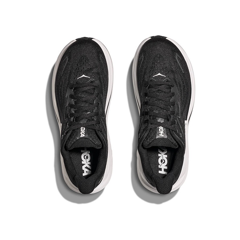 HOKA ホカ CLIFTON 10 クリフトン メンズ ランニングシューズ D BWHT