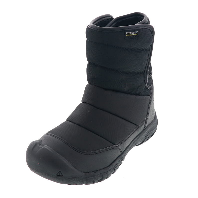 KEEN キーン キッズブーツ パフライダー WP キッズ ジュニア 防水 ウインターブーツ 軽量 保温 冬 雪道 ブルー/パープル/ブラック