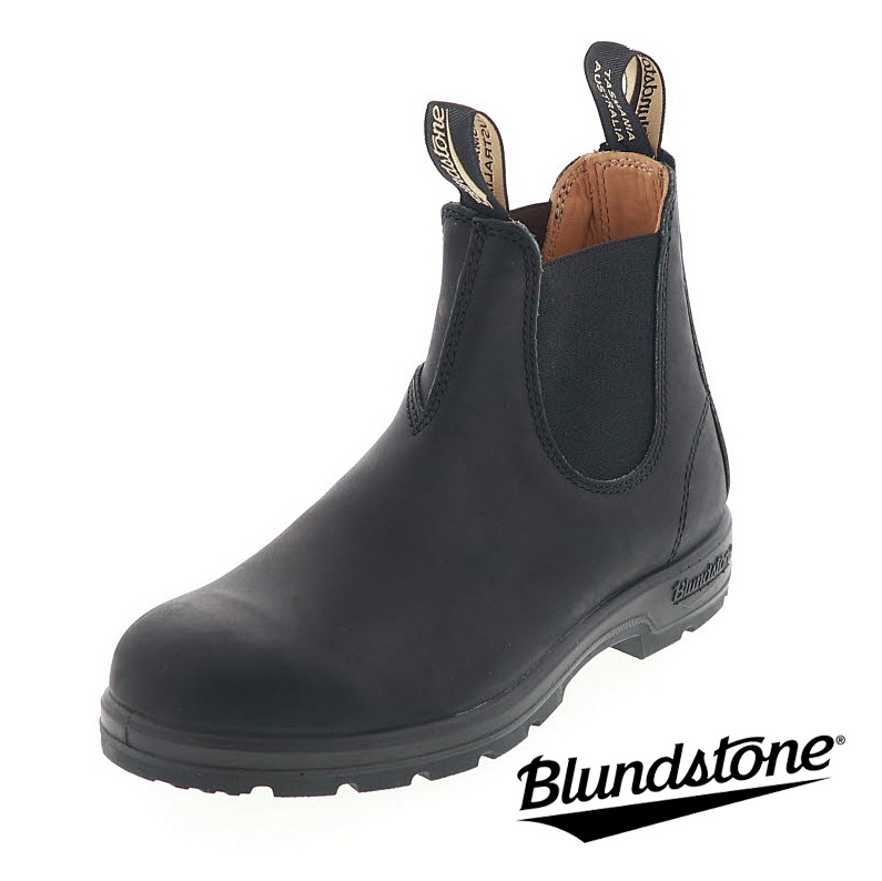 ブランドストーン 558 メンズ  サイドゴア ブーツ ハイカット カジュアル レザーシューズ  BLUNDSTONE ELASTIC SIDED BOOT LINED BS558089 ブラック 黒