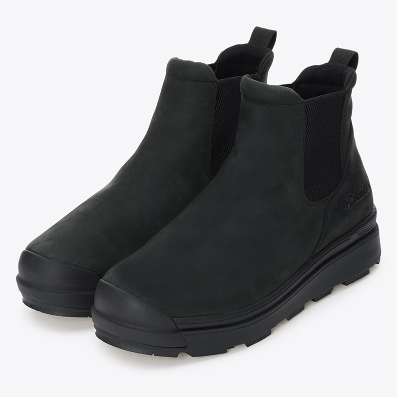 Columbia コロンビア レディース ブーツ サップランド フォー ラックス サイドゴア ウォータープルーフ オムニヒートインフィニティ YU9594 010 保温 防水 新作 ブラック 黒