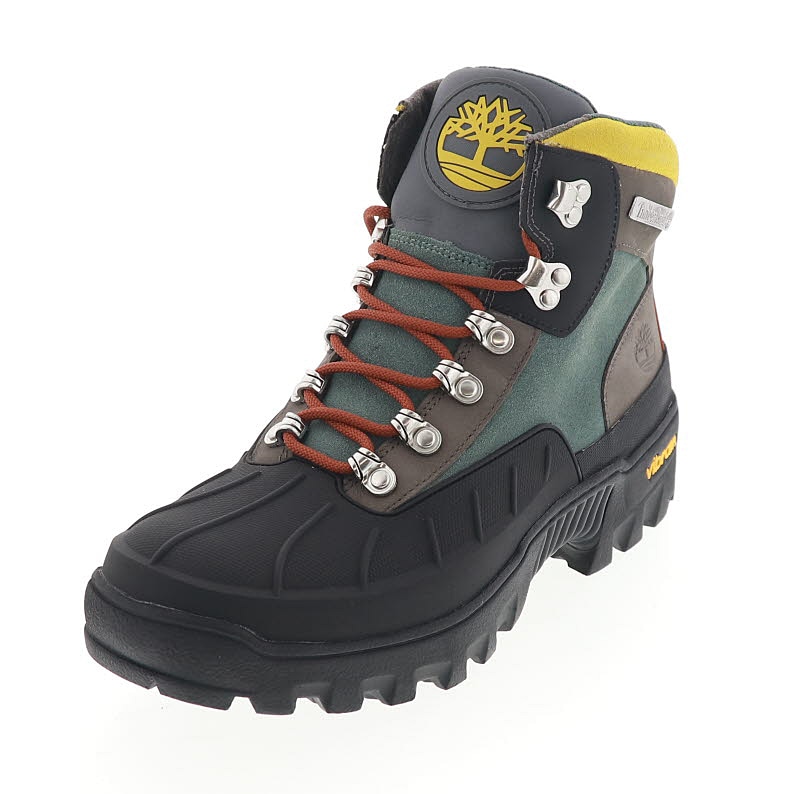 ティンバーランド ビブラム ミッドハイカー メンズブーツ 防水 Timberland VIBRAM MID HIKER A2KJP 033 グレー/ A5MD7 931 ダークブラウン