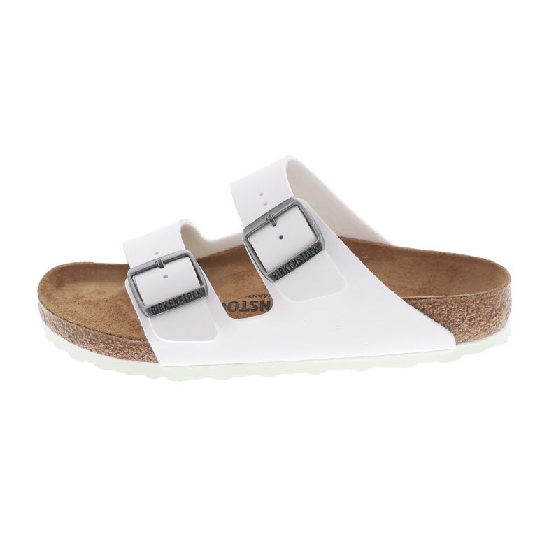 ビルケンシュトック アリゾナ ビルコフロー レディース フットベッド サンダル レギュラー BIRKENSTOCK Arizona Bs 0552681 white ホワイト 白