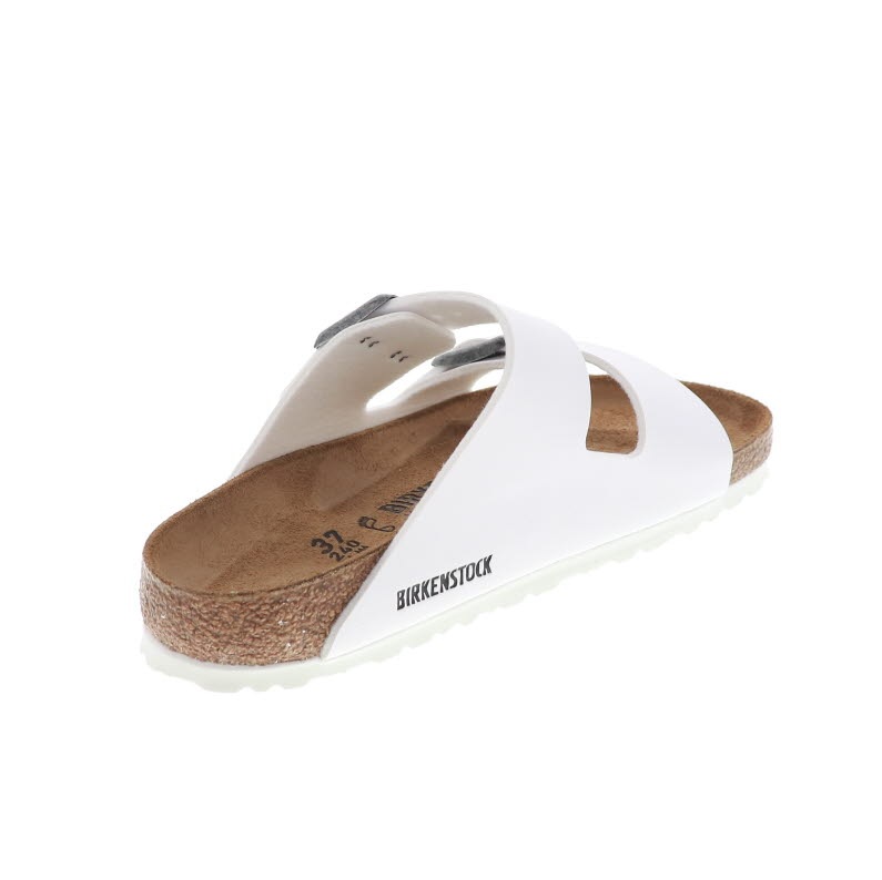 ビルケンシュトック アリゾナ ビルコフロー レディース フットベッド サンダル レギュラー BIRKENSTOCK Arizona Bs 0552681 white ホワイト 白