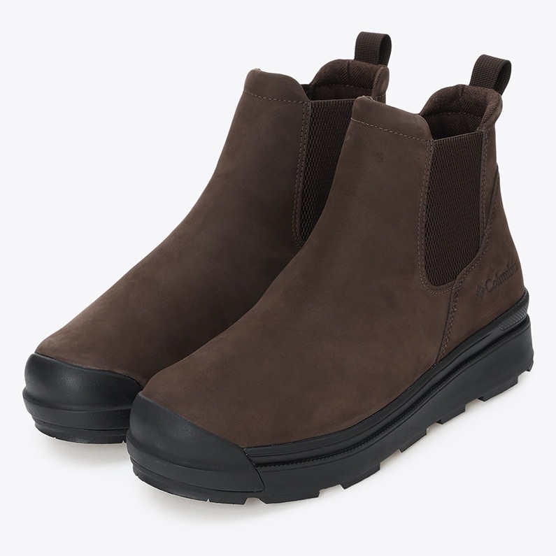 Columbia コロンビア レディース ブーツ サップランド フォー ラックス サイドゴア ウォータープルーフ オムニヒートインフィニティ YU9594 202 保温 防水 新作 Dark Brown ダークブラウン