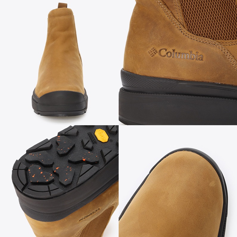 Columbia コロンビア レディース ブーツ サップランド フォー ラックス サイドゴア ウォータープルーフ オムニヒートインフィニティ YU9594 235 保温 防水 新作 Walnut