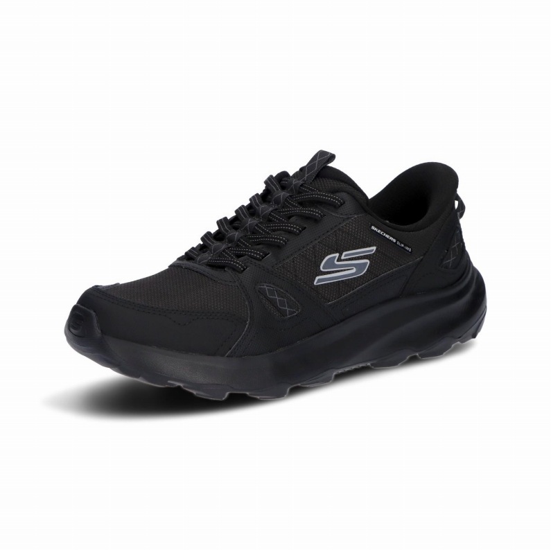 SKECHERS ブラック スパイク SKECHERS（スケッチャーズ） メンズ スリップインズ マックス