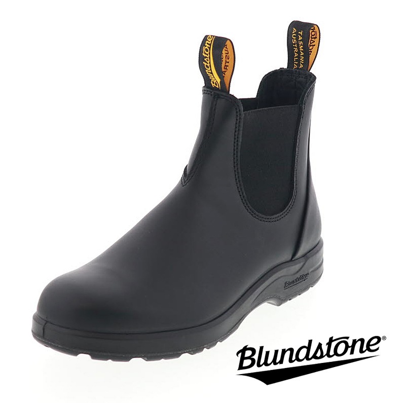 ブランドストーン 2058 メンズ サイドゴア ブーツ ハイカット カジュアル レザーシューズ BLUNDSTONE ALL-TERRAIN ELASTIC SIDED BOOT BS2058009 ブラック